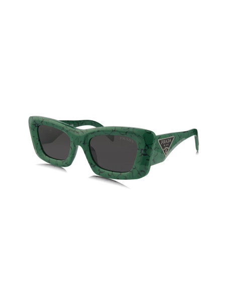 Prada SPR 13ZS 16D-5S0 Square Fashion Green Marble