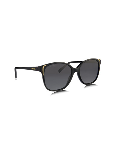 Prada SPR 01OS 1AB-5W1 Conceptual Black Gradient Polarized