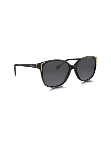Prada SPR 01OS 1AB-5W1 Conceptual Black Gradient Polarized