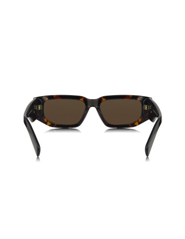 Prada SPR 09ZS 2AU-06B Square Shape Tortoise Black