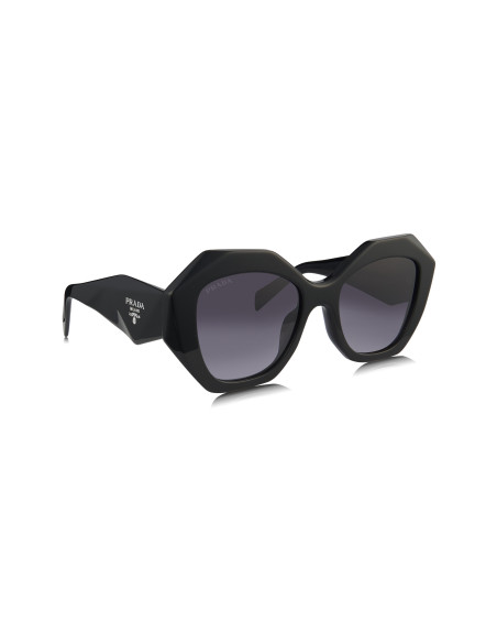Prada SPR 16WS 1AB-5D1 Oversized Geometric Black