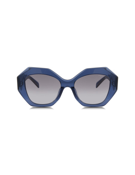Prada SPR 16WS 08Q-08I Oversized Geometric Blue