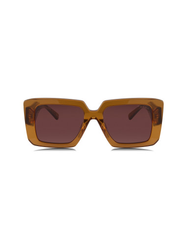 Prada SPR 23YS 17O-60B Square Shape Transparent Brown