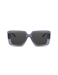 Prada SPR 23YS 19O-70B Square Shape Transparent Graphite 2