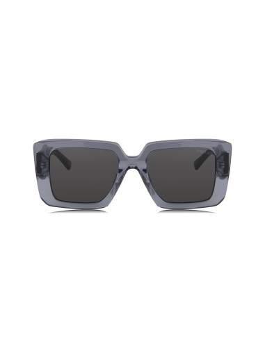 Prada SPR 23YS 19O-70B Square Shape Transparent Graphite