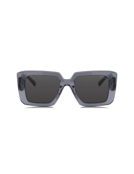Prada SPR 23YS 19O-70B Square Shape Transparent Graphite