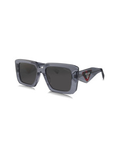 Prada SPR 23YS 19O-70B Square Shape Transparent Graphite