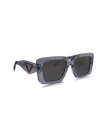 Prada SPR 23YS 19O-70B Square Shape Transparent Graphite