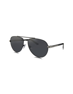 Prada SPR A54 1BO-5Z1 Aviator Gray Black Polarized