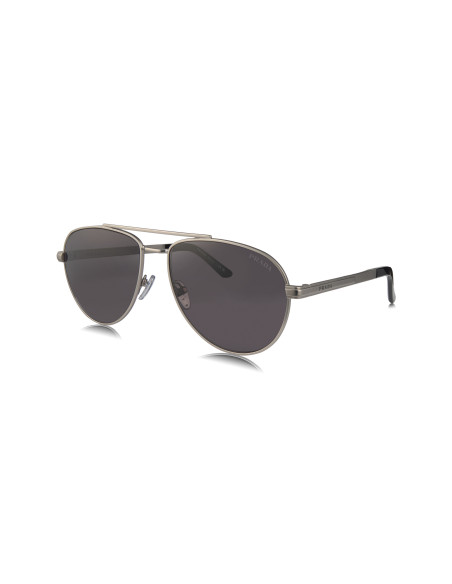 Prada SPR A54 7CQ-09T Aviator Matte Black Grey