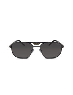 Prada SPR 58Y 1AB-5S0 Square Shape Black Gray 2
