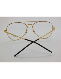 Ray Ban Oftalmico RB6413 2500 New Aviator Gota Dorado Clasico | Sun... 2