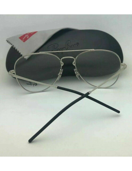 Ray Ban Oftalmico RB6413 2501 New Aviator Plateado Gota | Sunnies.uno