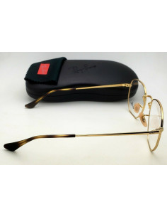 Ray Ban Oftalmico RB6448 2500 Hexagonal Optics Dorado Original | Su... 2