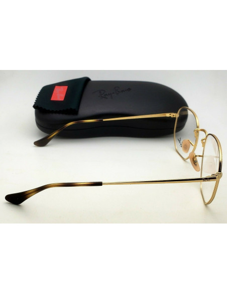 Ray Ban Oftalmico RB6448 2500 Hexagonal Optics Dorado Original | Su...