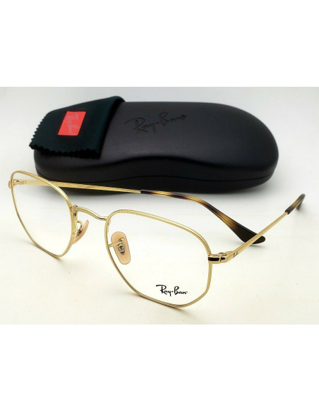 Ray Ban Oftalmico RB6448 2500 Hexagonal Optics Dorado Original | Su...