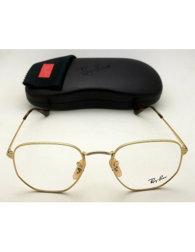 Ray Ban Oftalmico RB6448 2500 Hexagonal Optics Dorado Original | Su...