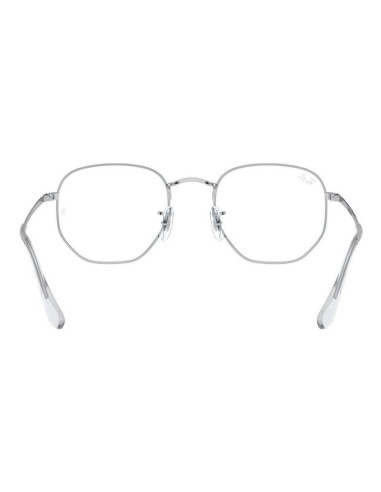 Ray Ban Oftalmico RB6448 2501 Hexagonal Optics Plateado Original | ...