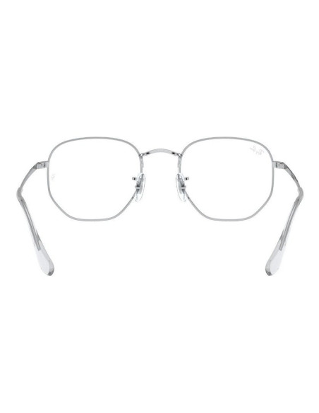 Ray Ban Oftalmico RB6448 2501 Hexagonal Optics Plateado Original | ...