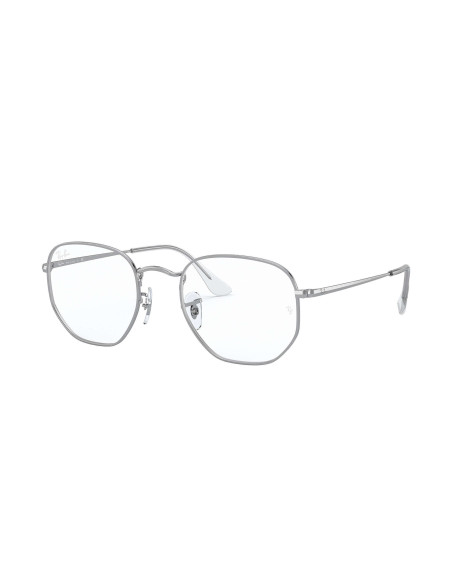 Ray Ban Oftalmico RB6448 2501 Hexagonal Optics Plateado Original | ...