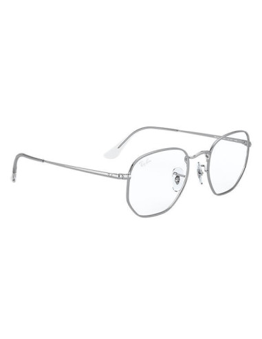 Ray Ban Oftalmico RB6448 2501 Hexagonal Optics Plateado Original | ...