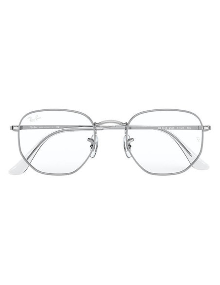 Ray Ban Oftalmico RB6448 2501 Hexagonal Optics Plateado Original | ...