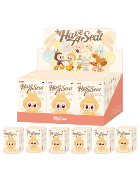 Pop Mart Labubu The Monsters Have a Seat Display 6 piezas