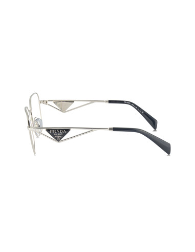 Prada SPR A51V 1BC-1O1 Oftalmico Square Shape Silver