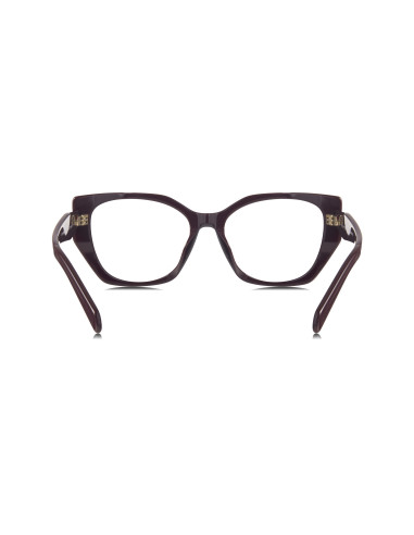 Prada SPR 18WV VIY-1O1 Oftalmico Square Shape Garnet