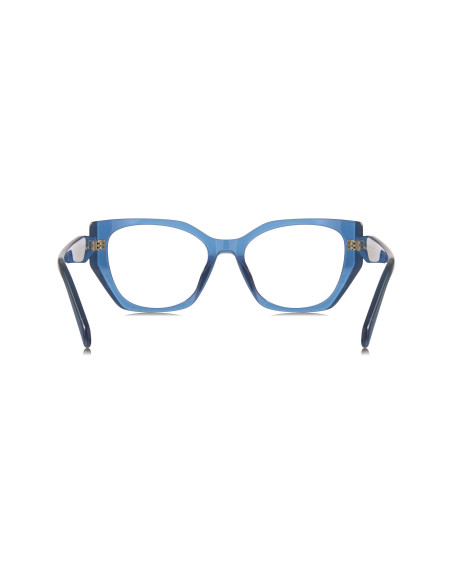 Prada SPR 18WV 08Q-1O1 Oftalmico Square Shape Blue crystal