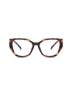 Prada SPR 18WV 07R-1O1 Oftalmico Square Shape Brown 2