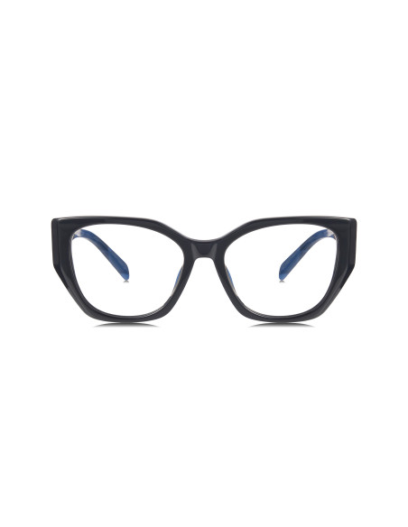 Prada SPR 18WV 1AB-1O1 Oftalmico Square Shape Black