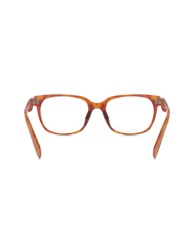 Prada SPR 17ZV 4BW-1O1 Oftalmico Square Shape Camel