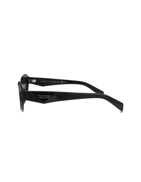 Sunnies Macarena MA01 16K-08Z Oval Shape Black
