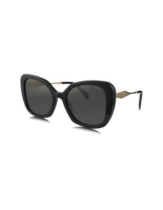 Prada SPR 03Y 1AB-5S0 Square Shape Black Gold