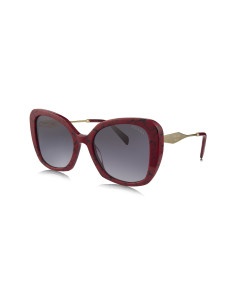 Prada SPR 03Y 15D-09S Square Shape Red Marble Gradient