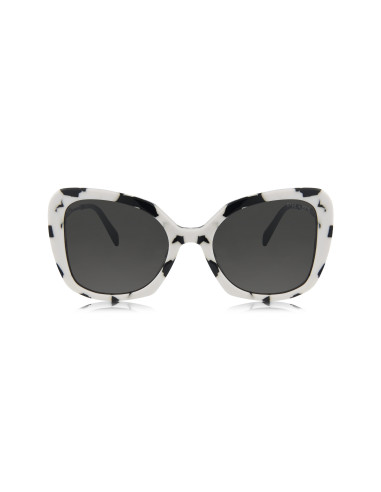 Prada SPR 03Y 02Y-5S0 Square Shape White Marble