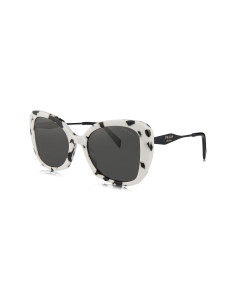 Prada SPR 03Y 02Y-5S0 Square Shape White Marble