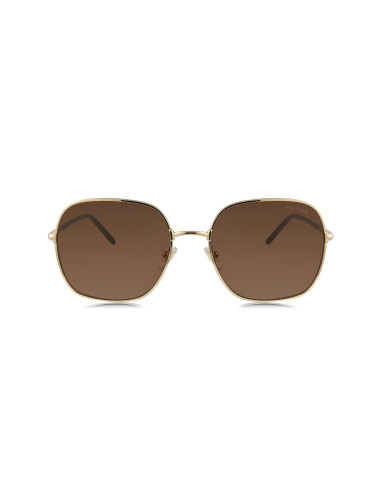 Prada SPR 67XS ZVN-01T Square Shape Coffe Gold