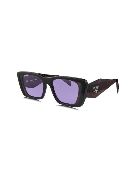Prada SPR 08YS 04V-6O2 Oversized rectangular Black Violet
