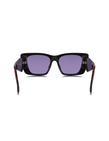 Prada SPR 08YS 04V-6O2 Oversized rectangular Black Violet