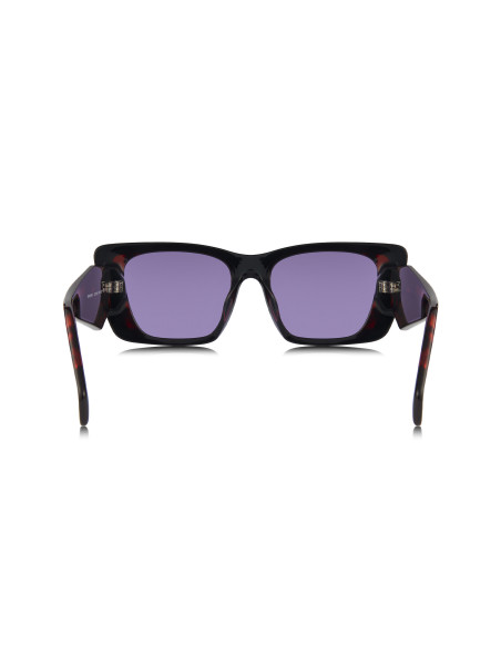 Prada SPR 08YS 04V-6O2 Oversized rectangular Black Violet
