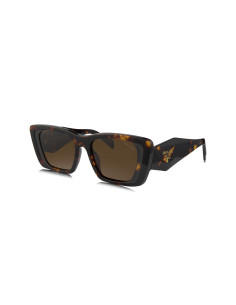 Prada SPR 08YS VAU-01T Oversized rectangular Tortoise
