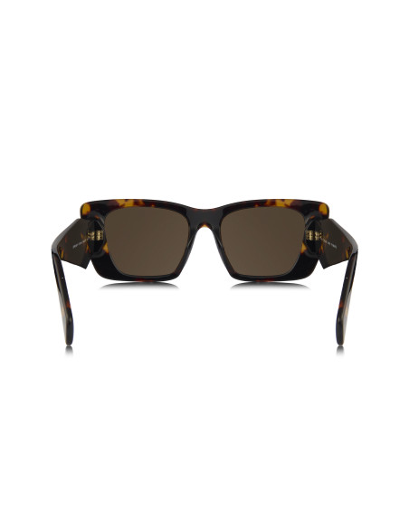Prada SPR 08YS VAU-01T Oversized rectangular Tortoise