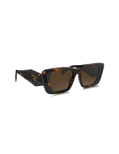 Prada SPR 08YS VAU-01T Oversized rectangular Tortoise