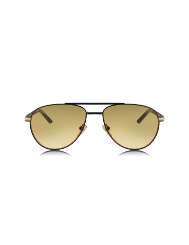Prada SPR A54 1BO-90C Aviator Yellow Black