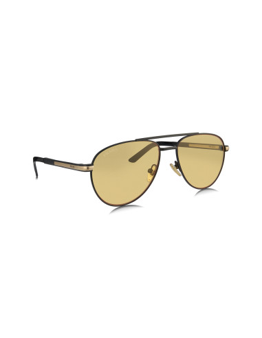 Prada SPR A54 1BO-90C Aviator Yellow Black