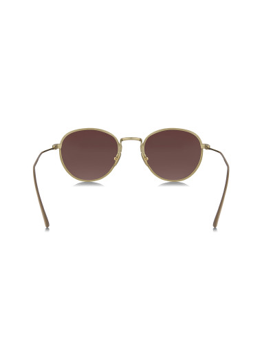 Prada SPR 53WS 06Q-061 Round Titanium Pale Gold
