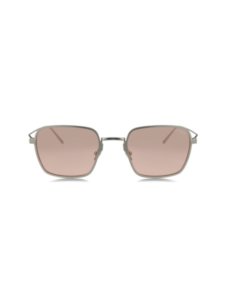 Prada SPR 54WS 05Q-03F Square Titanium Dark Pink