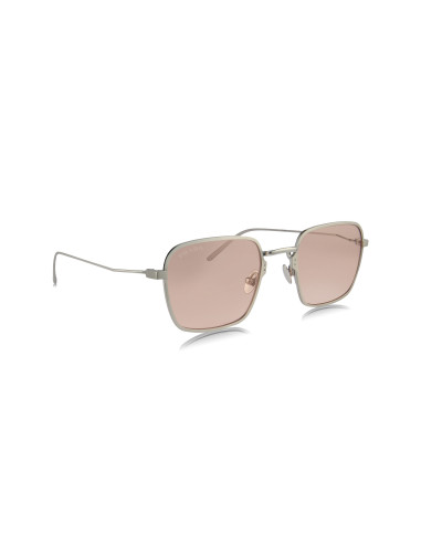Prada SPR 54WS 05Q-03F Square Titanium Dark Pink